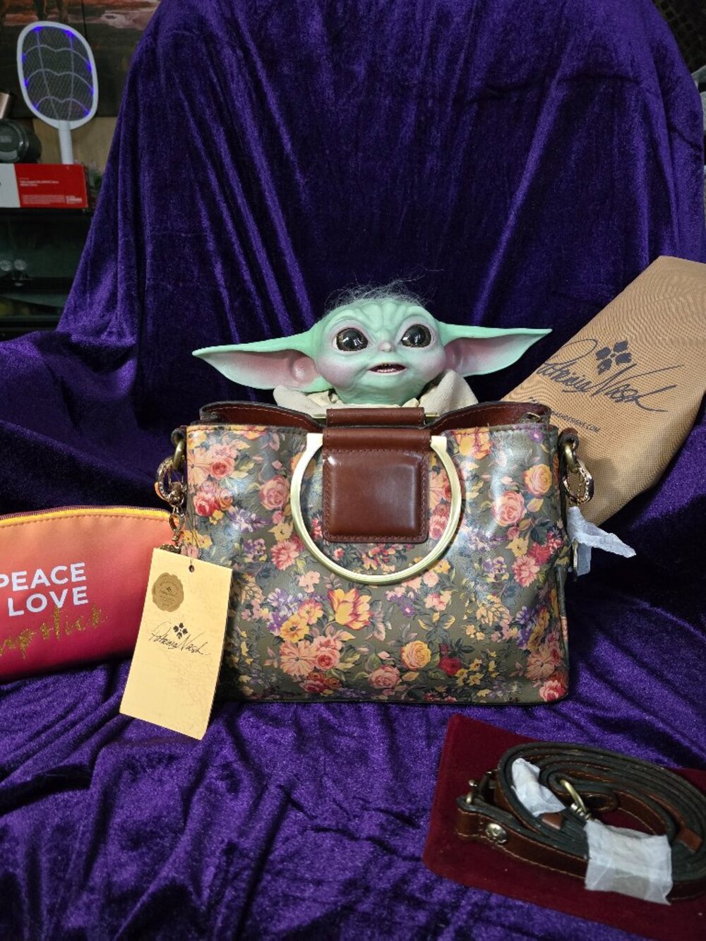 Patricia Nash Empoli Satchel in English Country - New